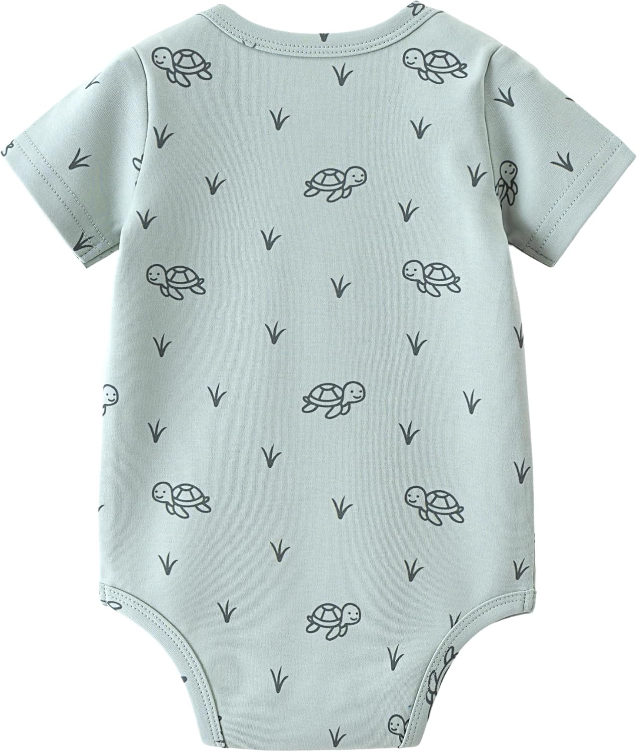 HippoHugs Organic Cotton Baby Short Sleeve Romper
