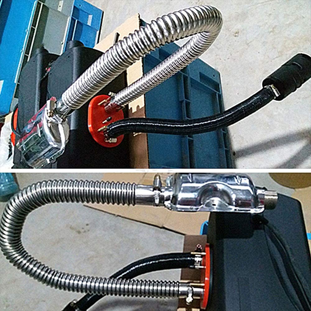 Tuyau Flexible D'échappement En Acier Inoxydable 2,5 X 10 Pouces - Pour Voitures, Camions, Véhicules Tout-terrain