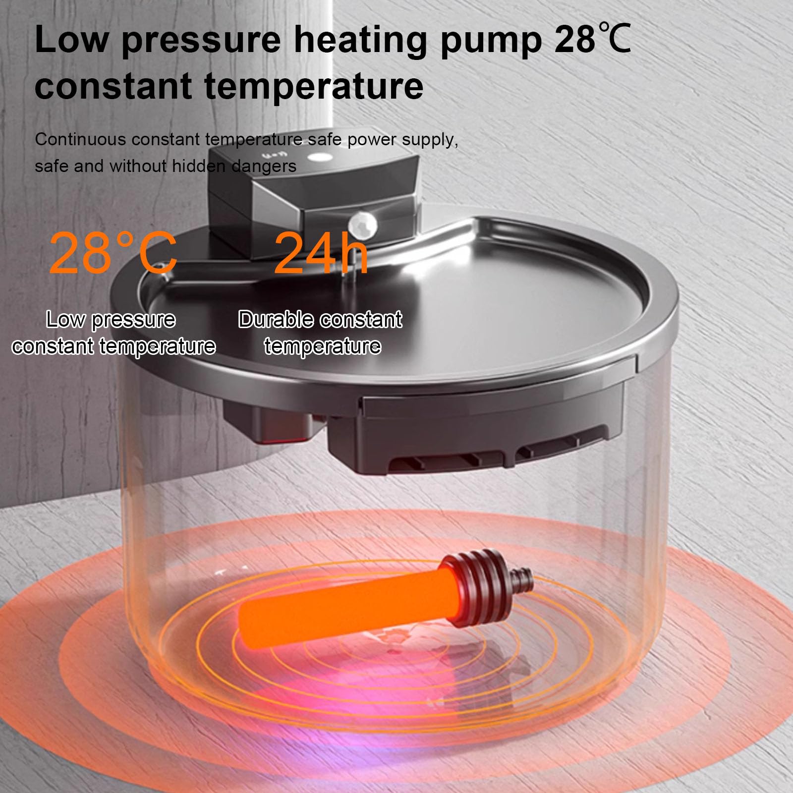 Fuente Automática para Gatos Sin Cable con Sensor Movimiento, 3L Bebedero Gatos Automatico Ultrasilencioso con 12 Filtros, 2 Modos,Blanca