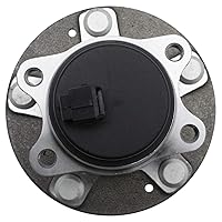 Vista 299 de TRQ Juego de 2 rodamientos de rueda trasera y conjunto de cubo con sensor ABS compatible con Ford Transit Connect 2014-2018