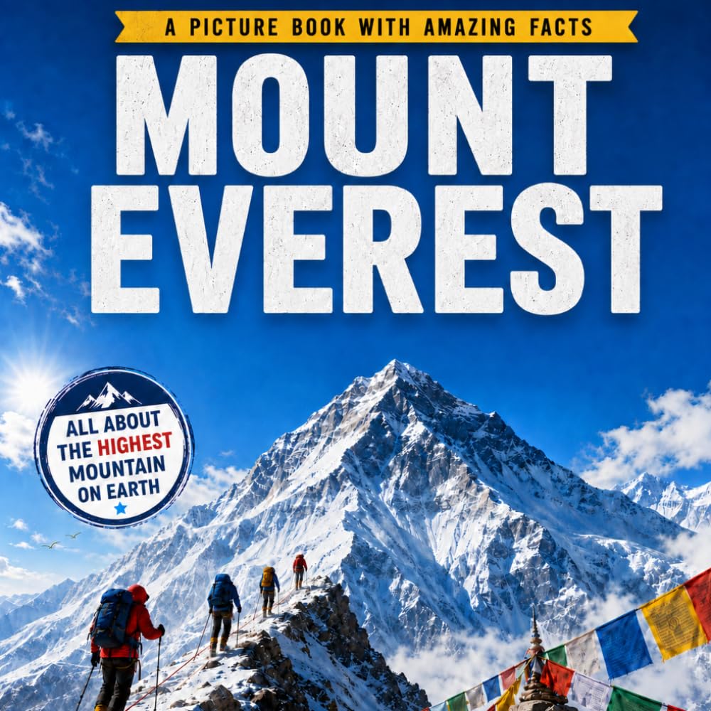 Mount Everest Picture Book with Amazing Facts: All About Mount Everest | Mount Everest Coffee Table Book
