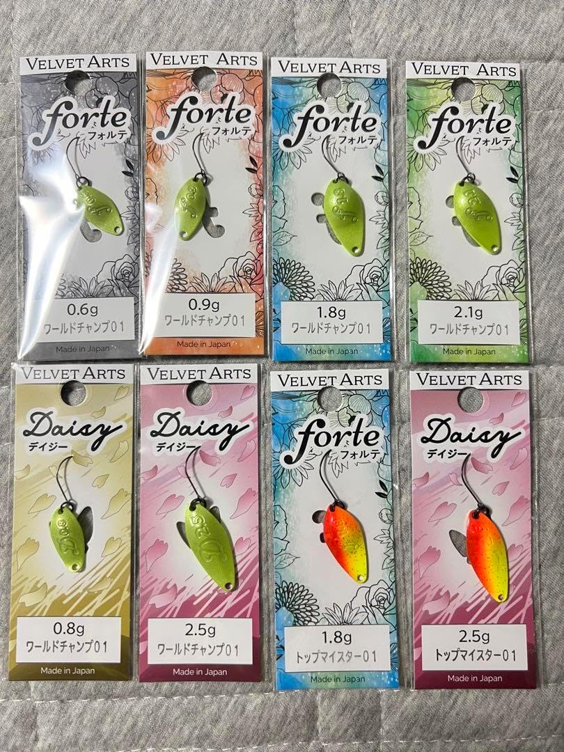 ベルベットアーツ フォルテ 0.9g 18色セット