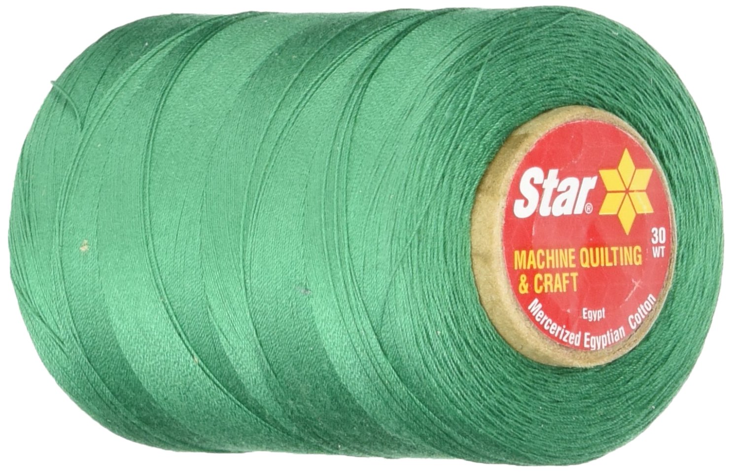 YLI Corporation Star Thread V37-063A 3-Ply 30wt T-35 Cotton Quilting & Craft Thread, 1200 yd, Field Green