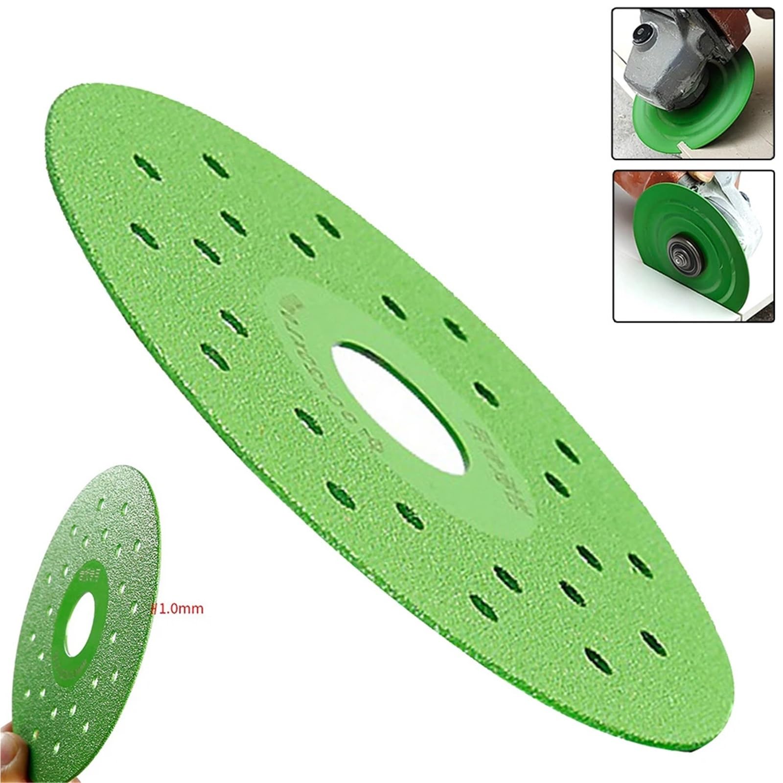 Diamentowa płyta skalna 8/20 szt. Ceramiczna tarcza tnąca szlifierska Jadeit o wysokiej zawartości manganu Polerowanie marmuru do szlifierki kątowej(20pcs)