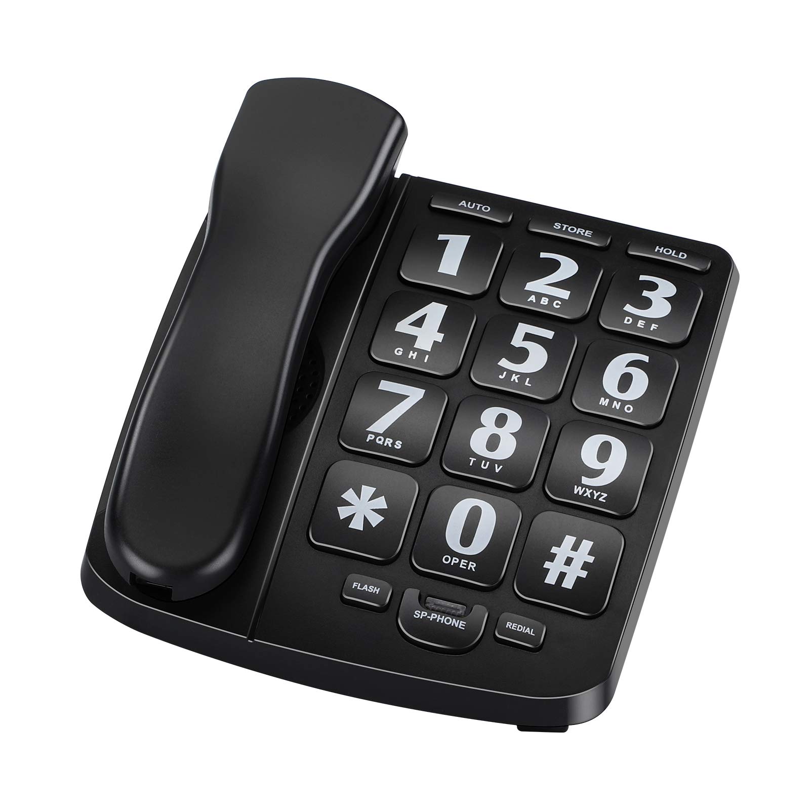 Buy Riiai Big Button Phones, Hands Free Landline Phones BigTel