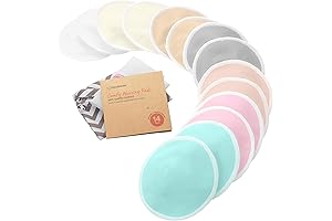Organic Nursing Pads for Nipple Coverage and Breastfeeding Comfort