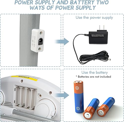 Miniatura 6 de INFANS Cuna mecedora eléctrica inteligente 2 en 1, cuna automática para bebés, cuna para dormir con control remoto, función de sincronización de