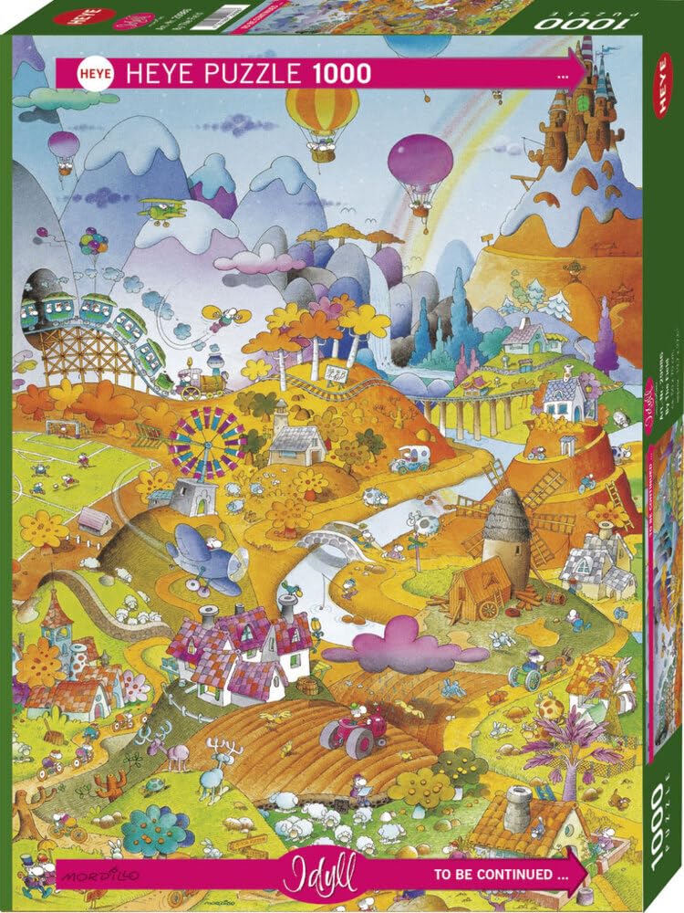 Amazon.com: by The Field Puzzle 1000 Teile : Mordillo, Guillermo