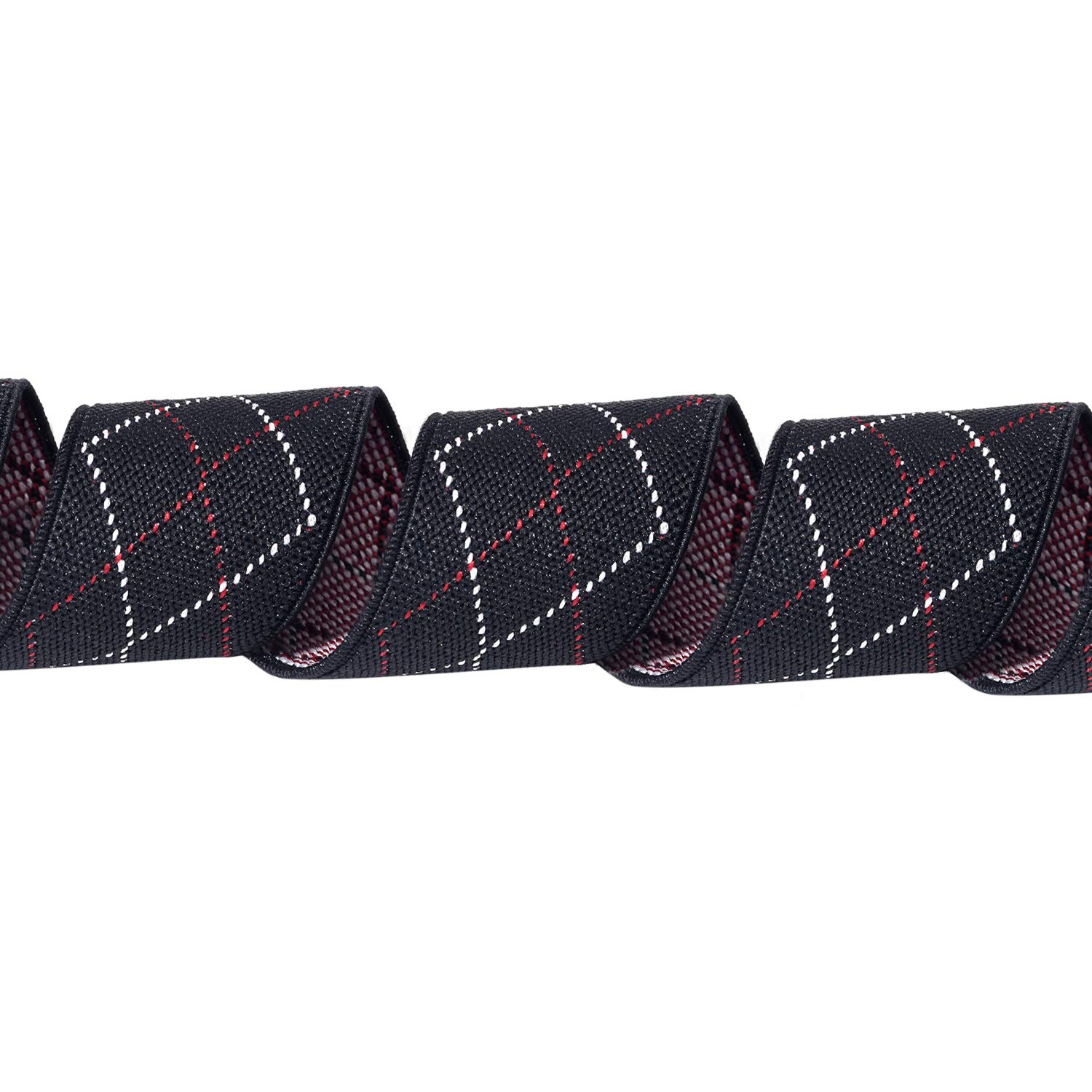 MASADA Bretelle da uomo chiusura a moschettone resistenti 3,5 cm di larghezza fino a 195 cm di altezza