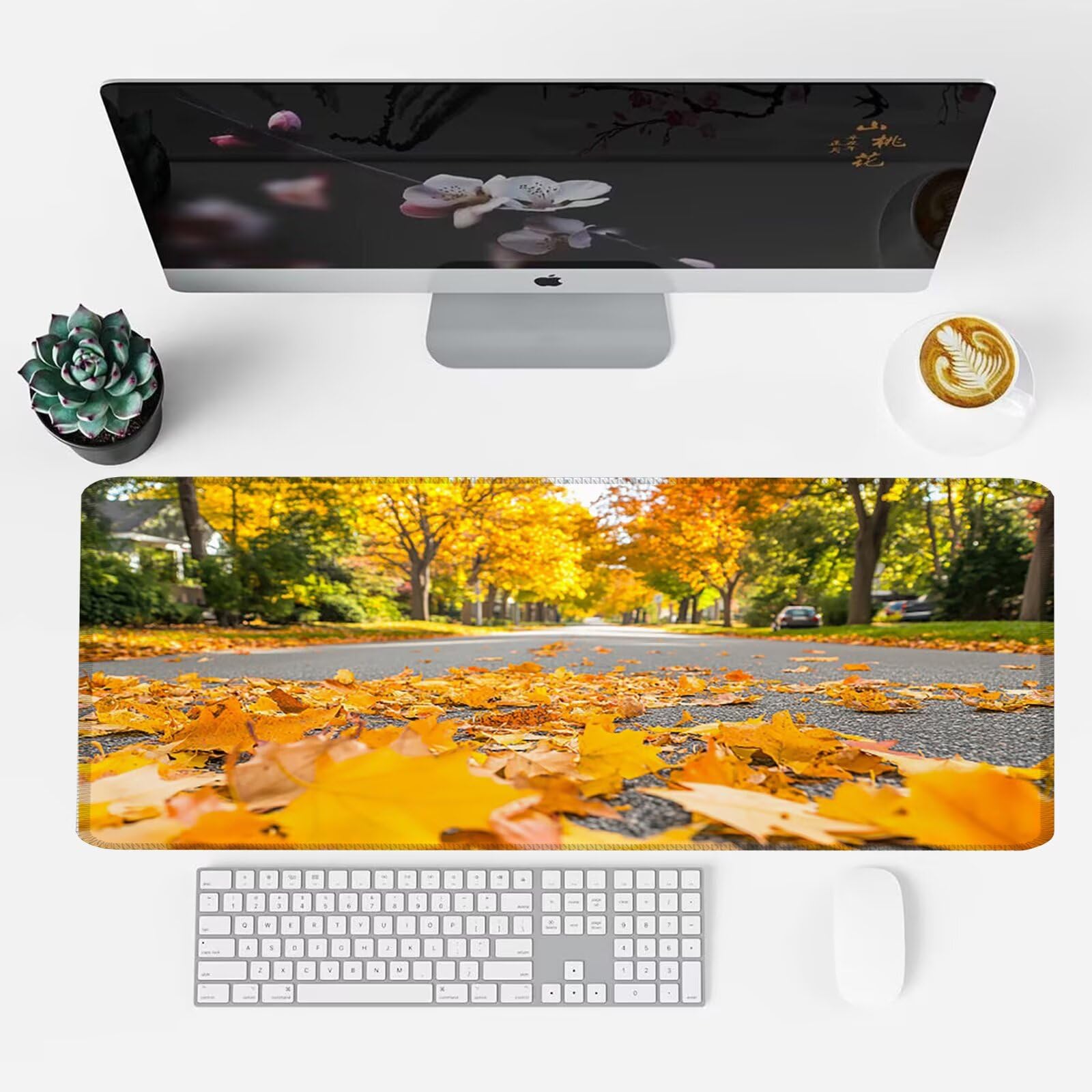 Podkładka pod mysz, podkładka pod mysz XXL 1200 x 600 podkładka pod mysz dla graczy, wodoodporna gumowa podstawa, duża podkładka pod mysz do gier na biurko szyte krawędzie wodoodporna antypoślizgowa