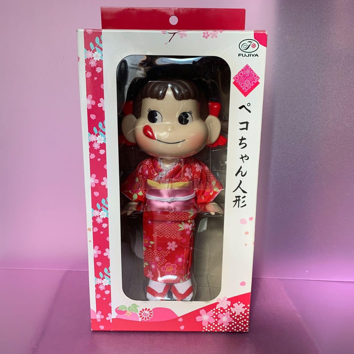 不二家ペコちゃん人形 春のお出かけ着物 不二家ペコちゃん人形 春のお出かけ着物