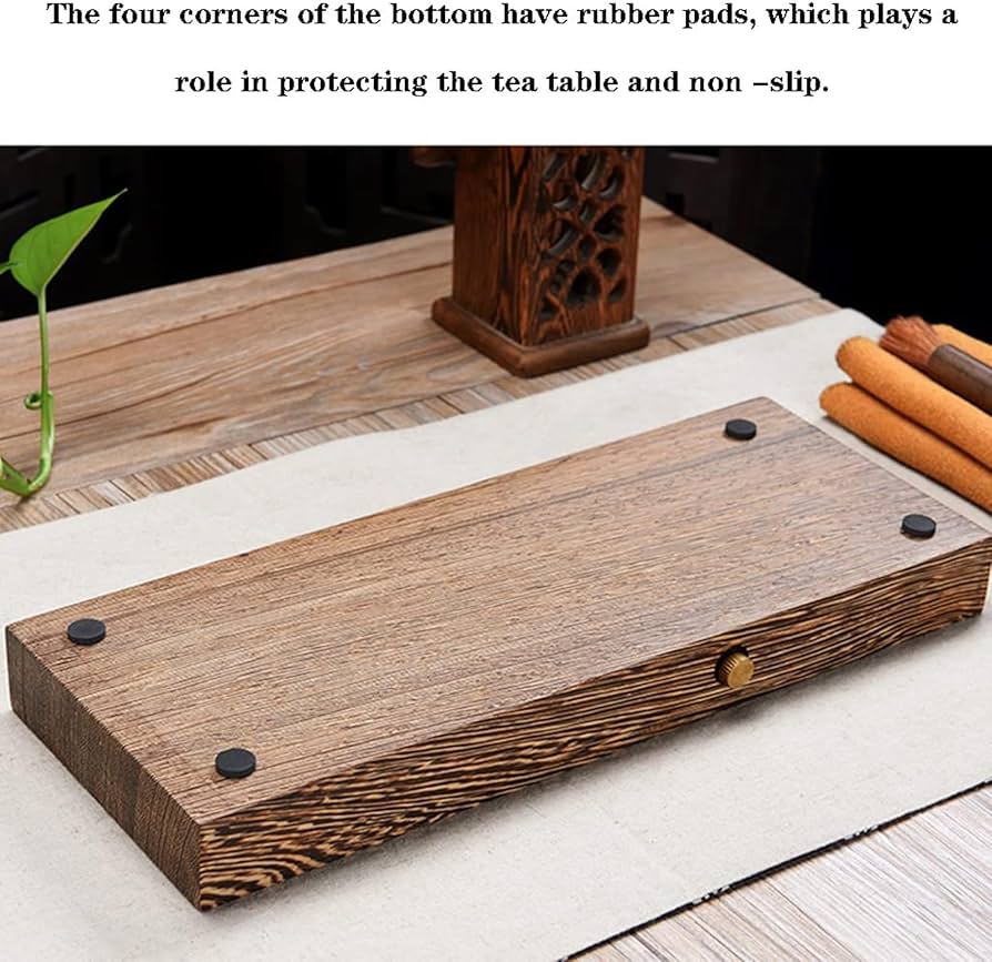 Amazon｜茶盤 無垢材ティートレイ 中国功府木製ティートレイ 貯水