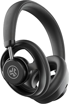 JLab JBuds Open Wireless Headphones Open-Ear, Comfortable All-Day Fit, 24+ Hour Playtime, Immersive Sound, Bluetooth Headphones with App Control, Black