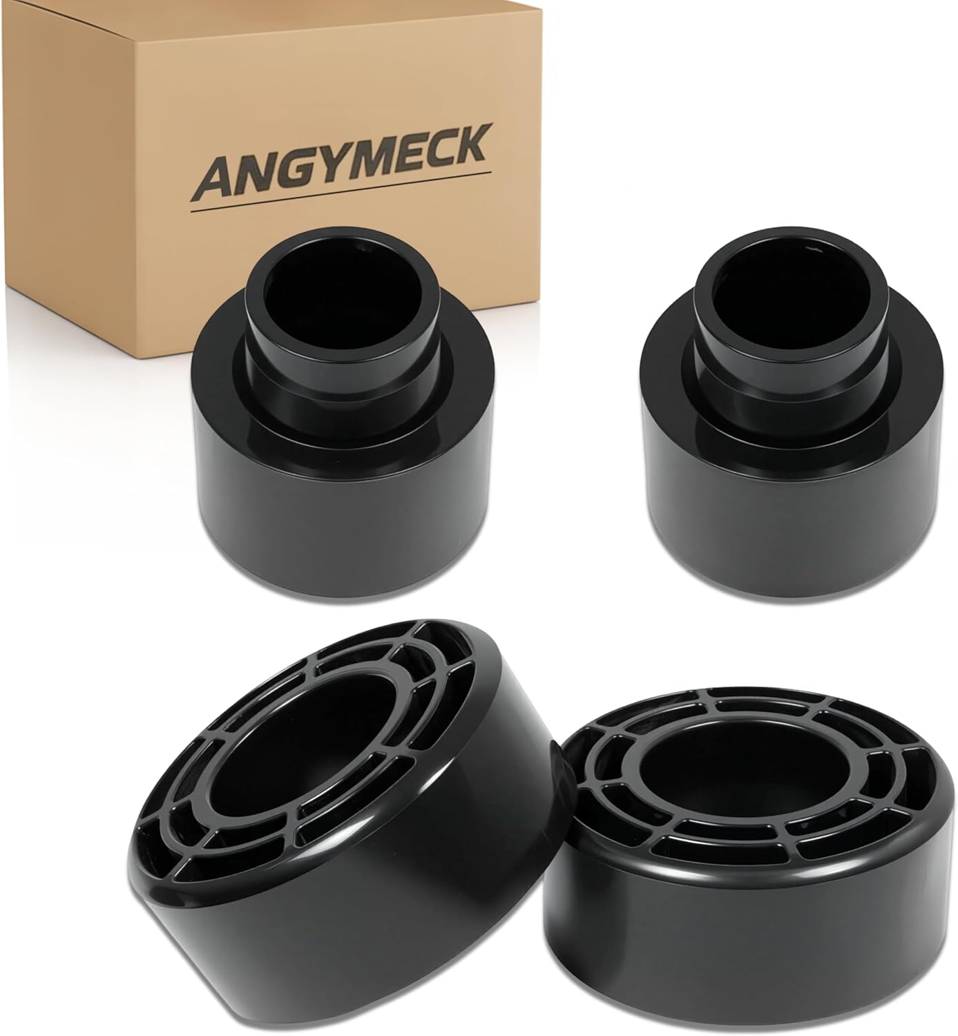 3" Front and 3" Rear Full Leveling Lift Kit Compatible with 1999-2004 Jeep Grand Cherokee WJ 2WD/4WD, Heavy Duty Polyurethane Coil Spring Spacers Suspension Lift Set