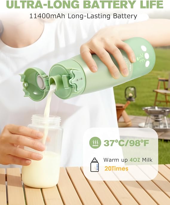 Portable Baby Bottle Warmer for Travel, Portable Milk
