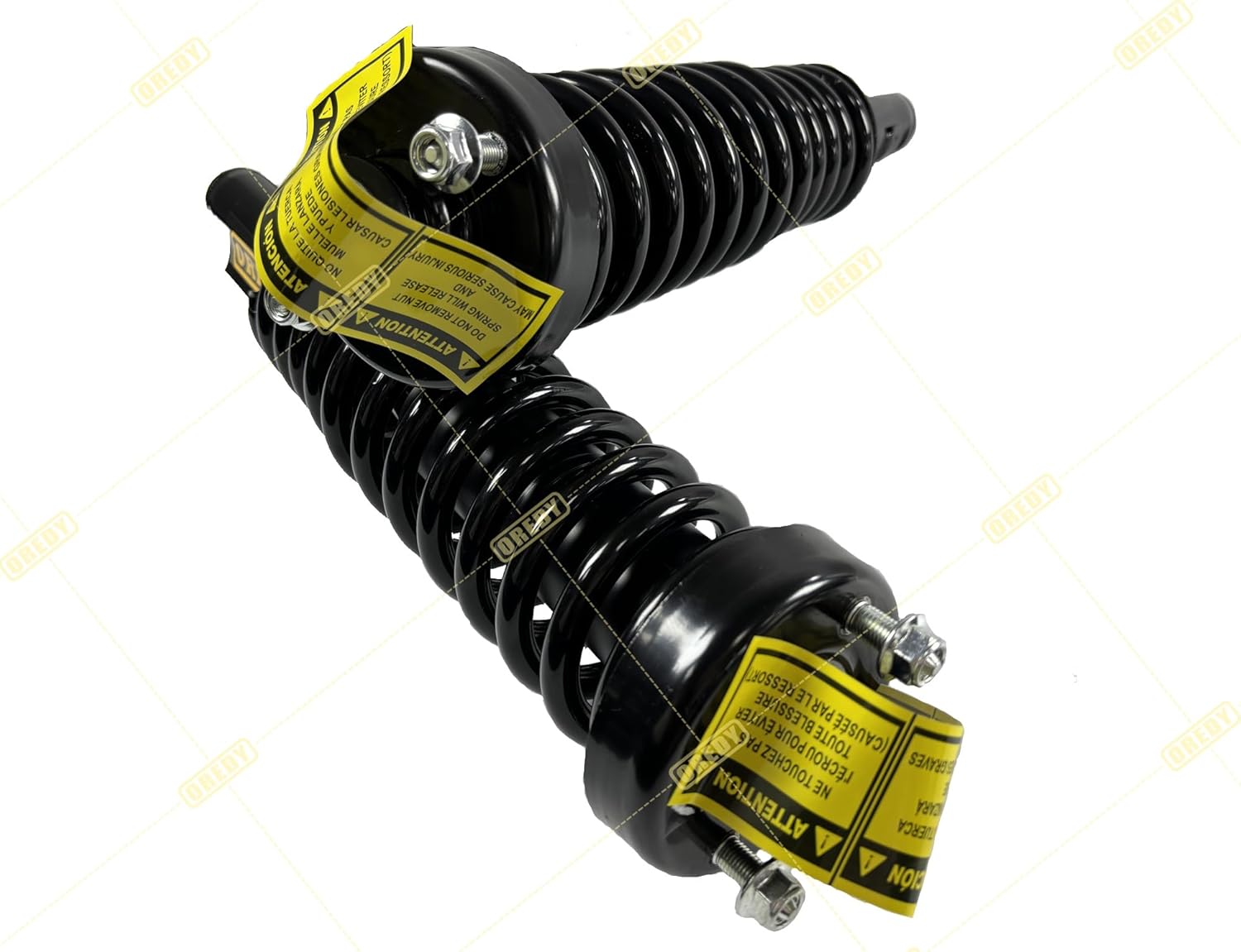 OREDY Pair Front Struts & Coil Spring for 1996 1997 1998 1999 2000 Honda Civic 1997-2000 Acura EL Left & Right Side - 171291R 171291L