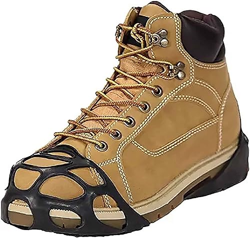 Miniatura 8 de Due North Tacos de hielo multiusos para zapatos y botas, picos de tracción para hombres y mujeres que trabajan en hielo y nieve