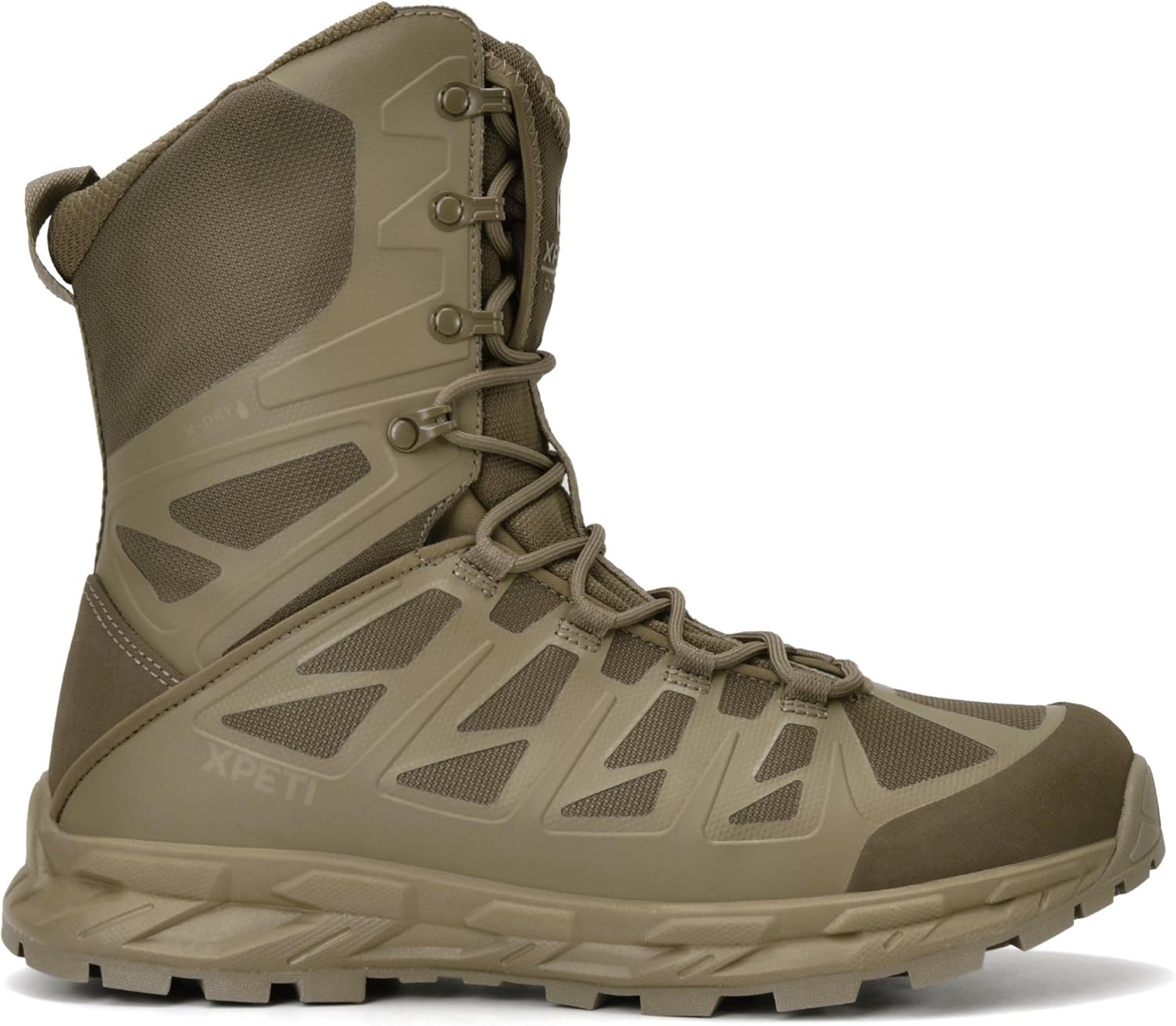 XPETI Men's Stealth 8" Waterproof Tactical Boots