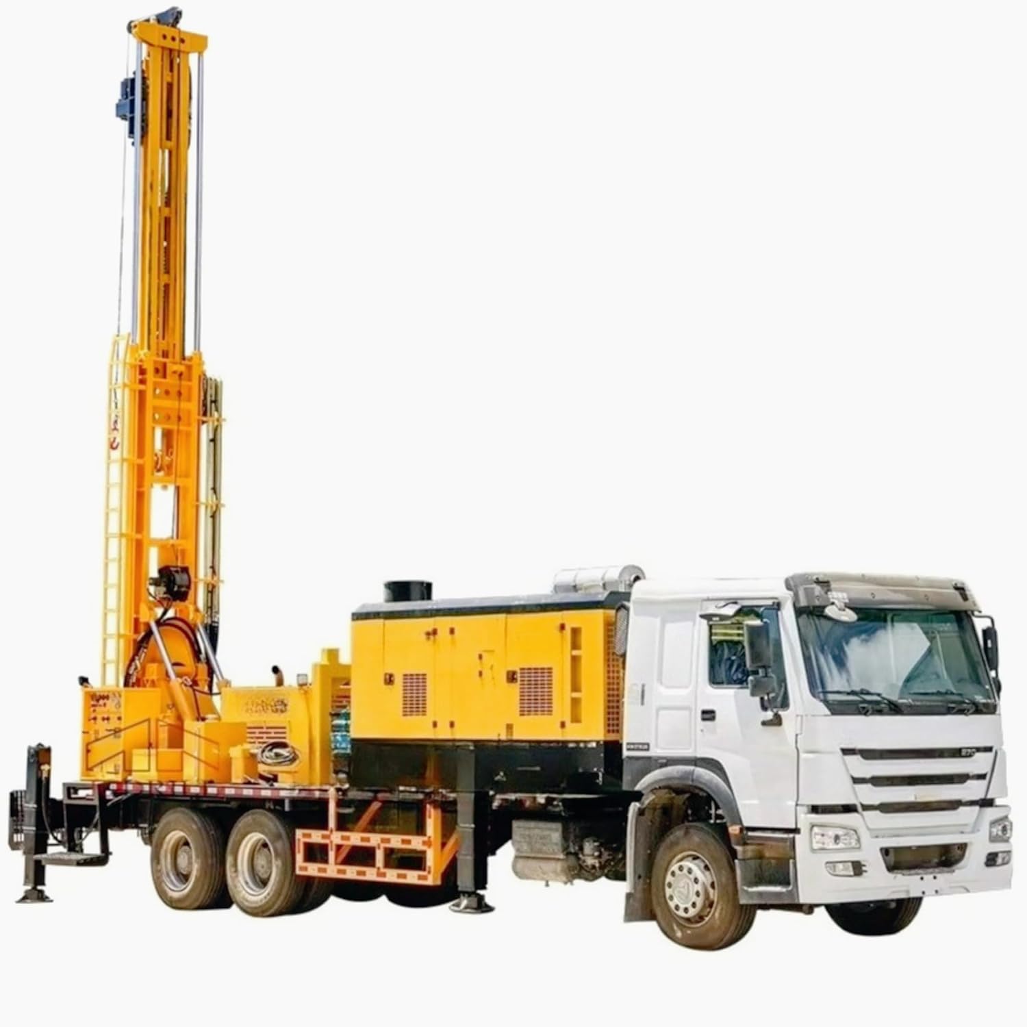 Micropile Foundation Drilling Rig, Mobile Hydraulic Borehole Machine for Underpinning & Grouting, Professional Construction Drill