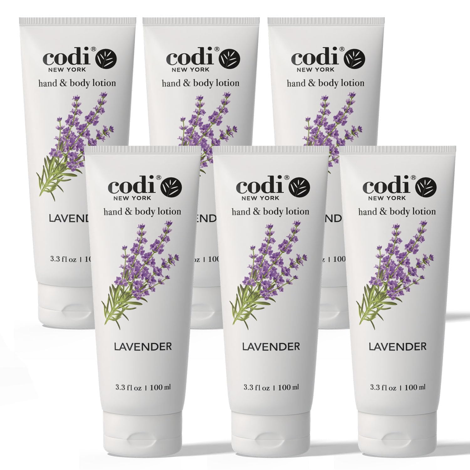 CodiNCodi Hand & Body Lotion – 100 ml (3.38 Fl Oz) Pack of 6 – Moisturizer with Natural Extracts – Hydrating, Non-Greasy Formula for All Skin Types (3.38 Fl Oz (Pack of 6) (OLIVE)