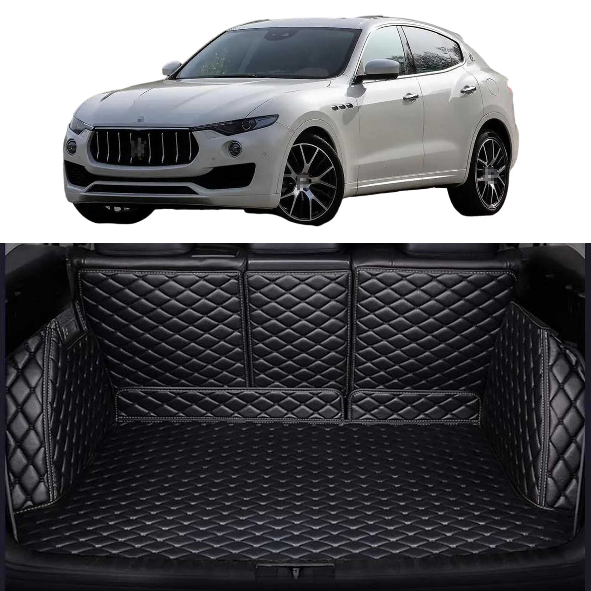 Amazon.co.jp: カスタム 車の トランクマット マセラティレヴァンテ 