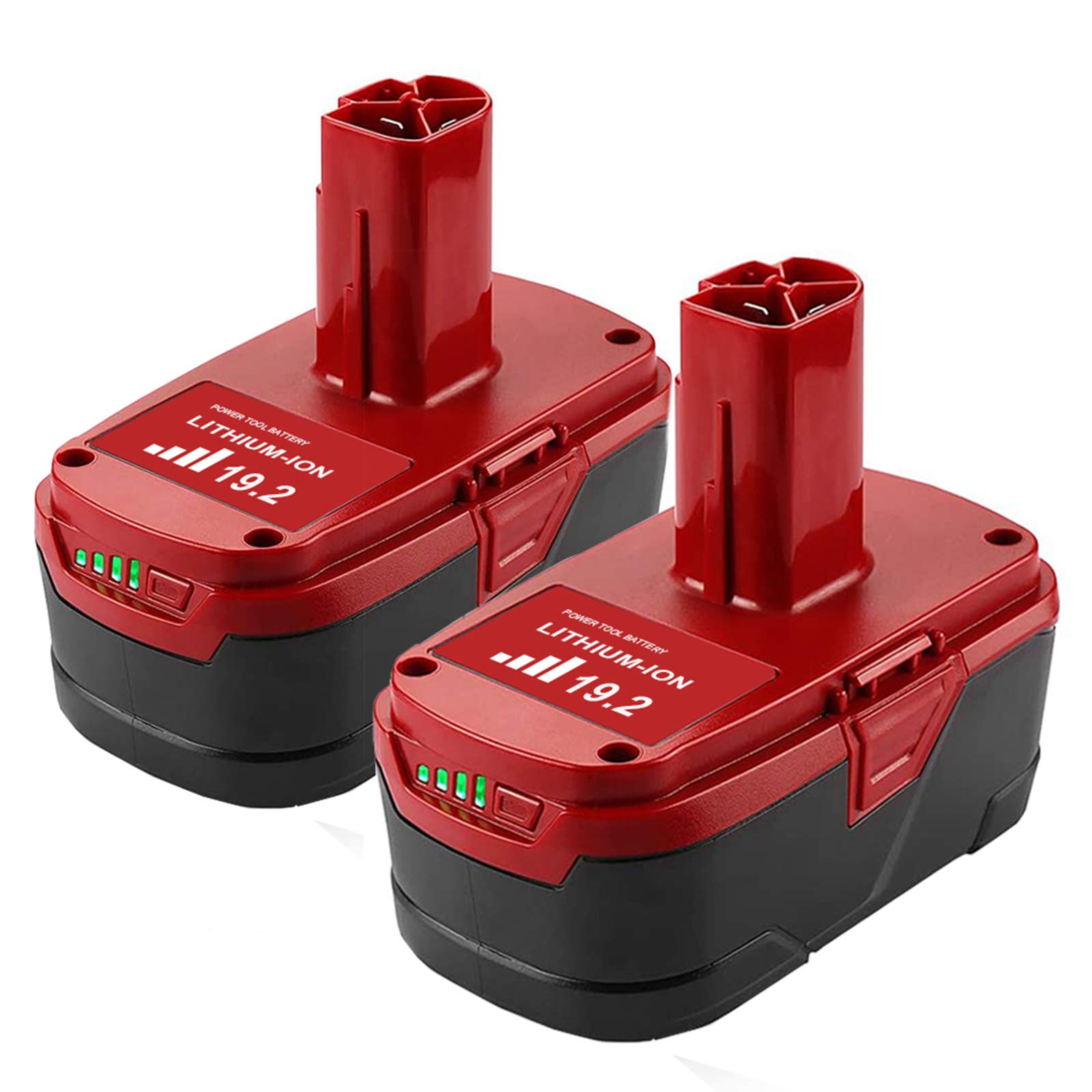 6.0Ah Replacement Battery Compatible with Craftsman 19.2 Volt Lithium  Battery C3 DieHard 130279005 1323903 315.pp2025 130211004 315.115410  315.11485 11375 Tool Battery 2-Pack - - Amazon.com