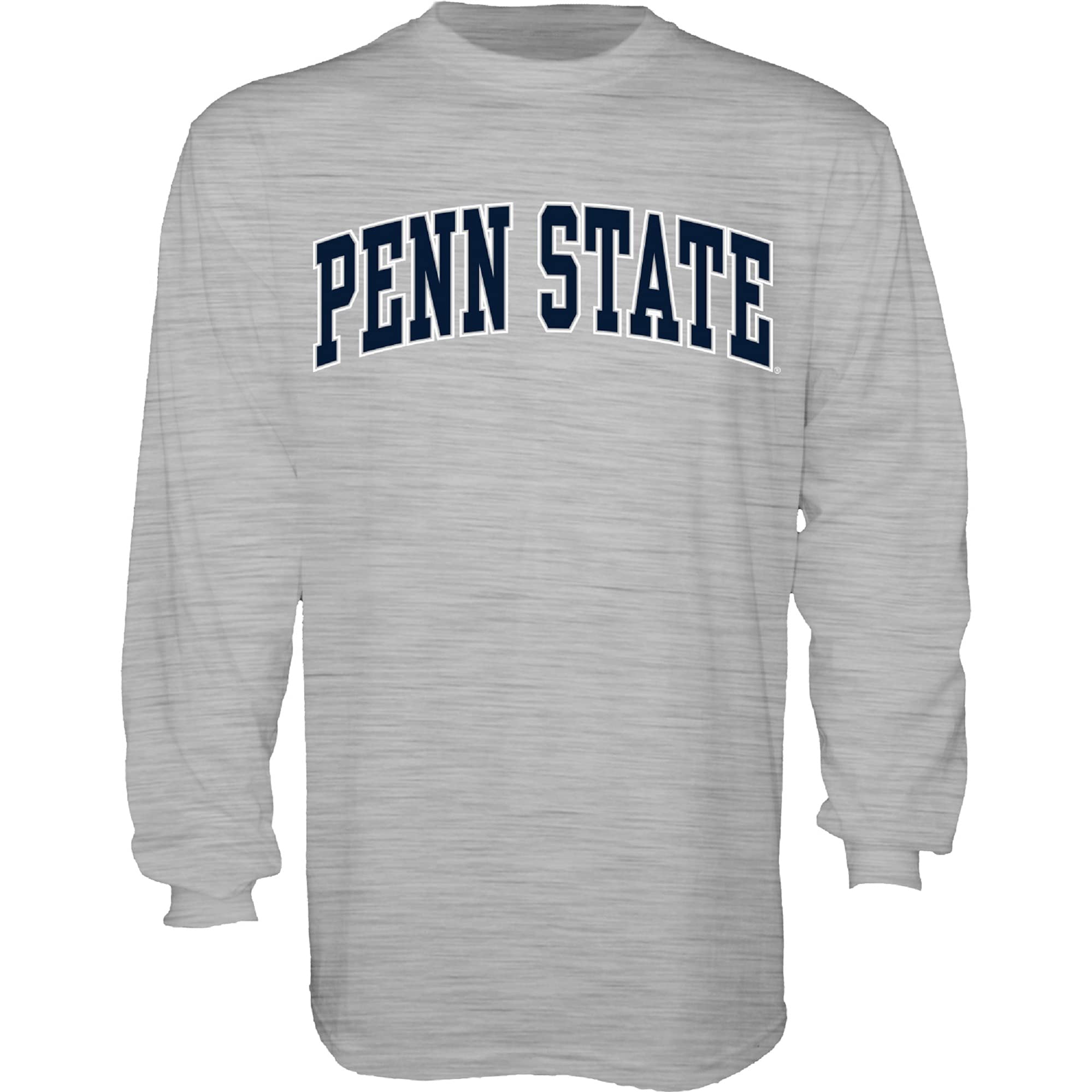 Blue 84Men's Arching Team Name Dark Heather Long Sleeve T Shirt