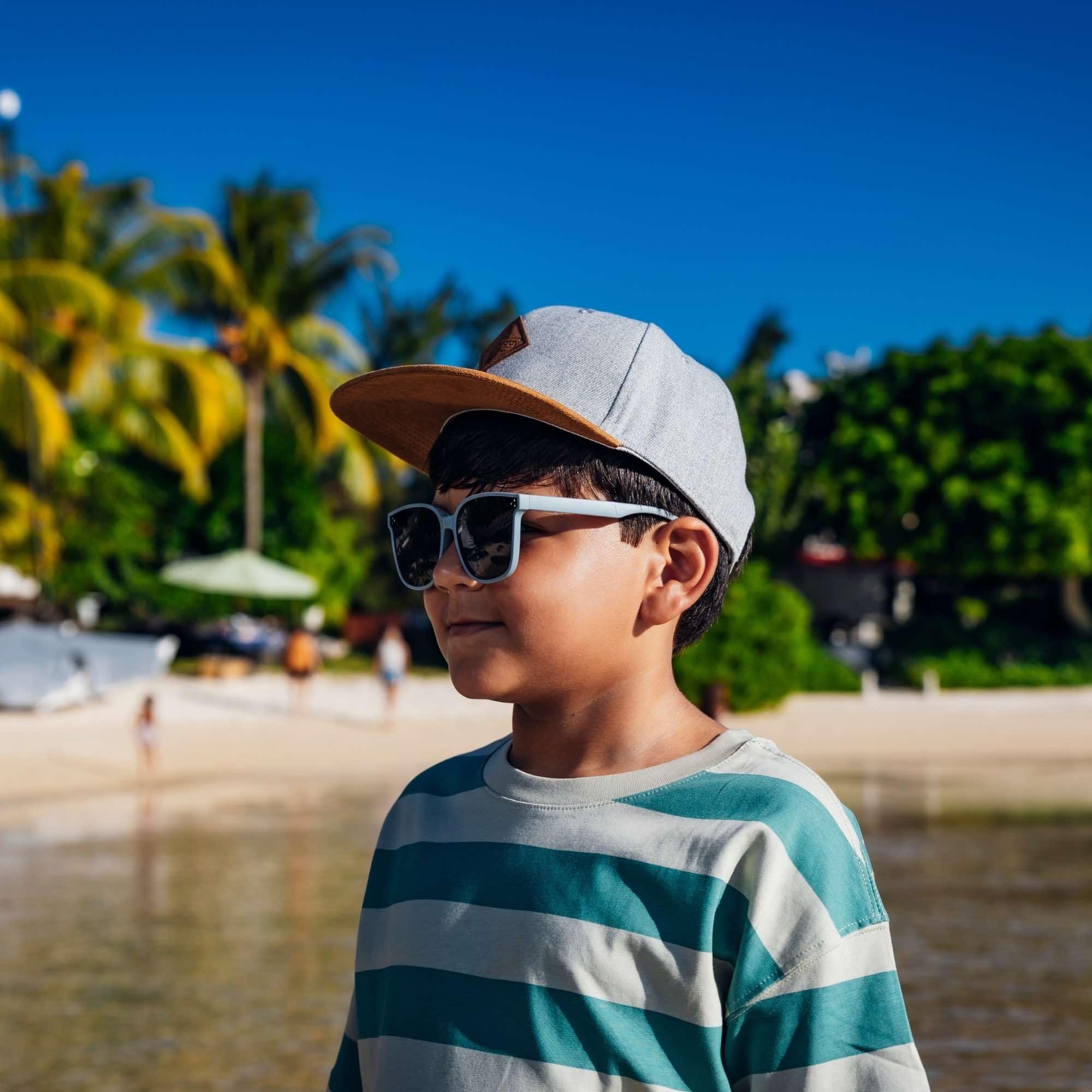 Soulbuddy Kinder Baseball Cap Jungen Mädchen – Verstellbare Kinderkappe – Sommer Schirmmütze mit Sonnenschutz – Outdoor & Freizeit Snapback – 3 Größen verfügbar