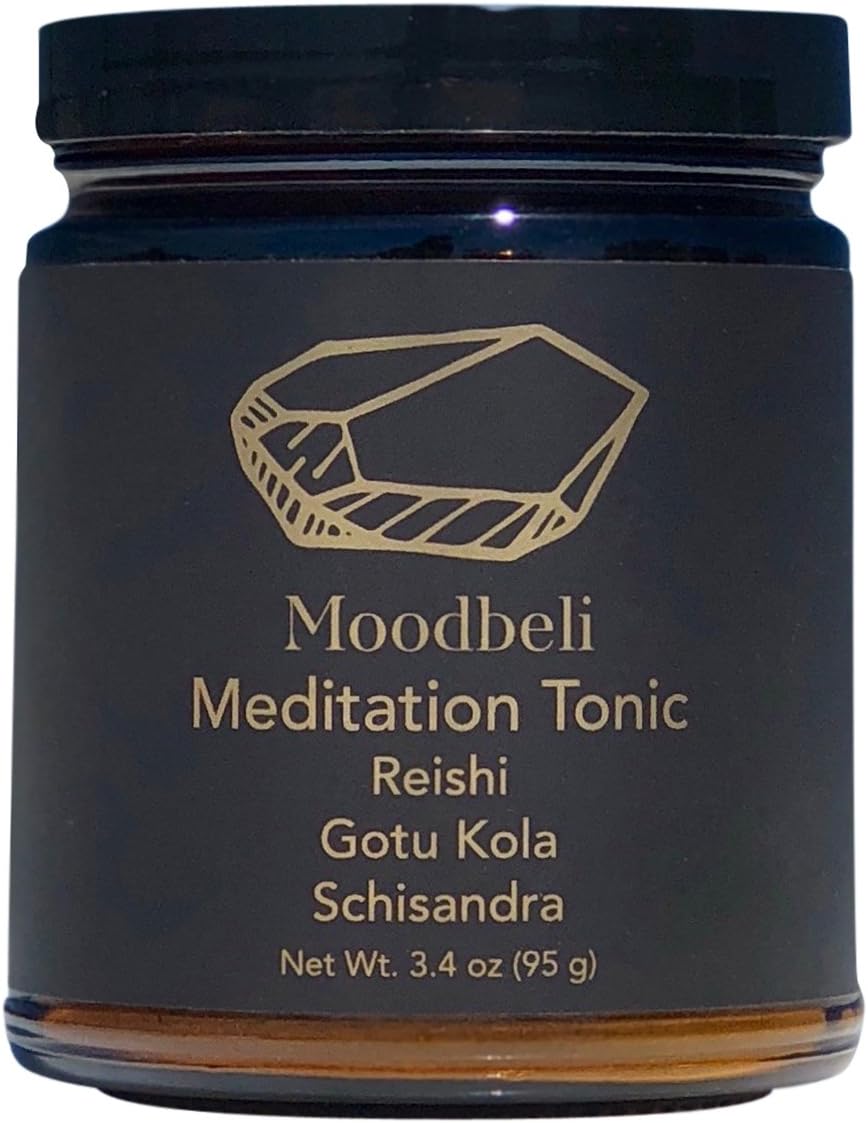 Moodbeli - Organic Meditation Tonic: Reishi Gotu Kola Schisandra (3.35 oz / 95 g)