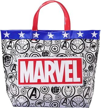 Amazon マーベル プールバッグ ビーチバッグ 男の子 キッズ ワンサイズ マルチカラー ノーブランド品 スポーツ アウトドア