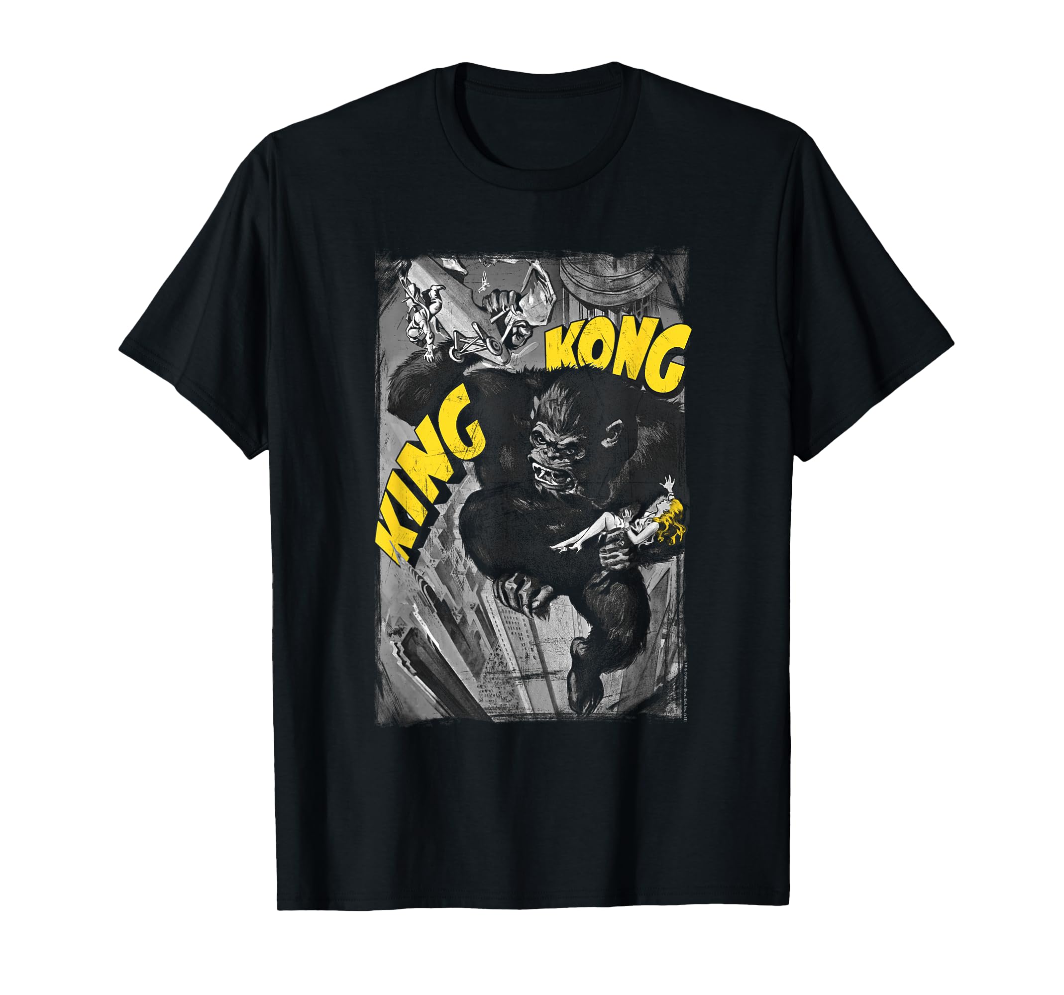 King Kong Crushing Poster T-Shirt