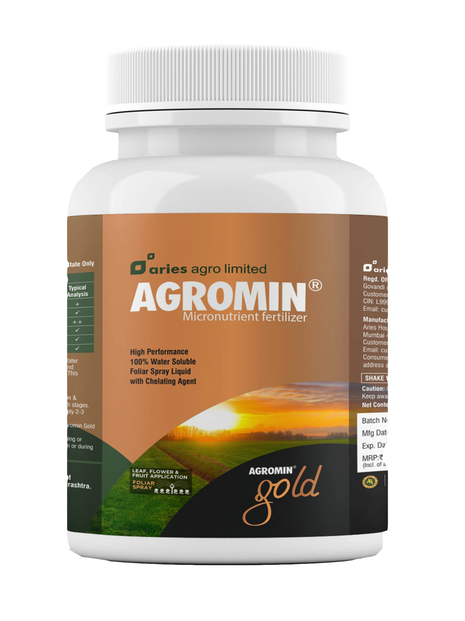 ARIES AGRO LIMITED Agromin Gold 250Ml, Liquid (B08FTGV99N) Amazon Price History, Amazon Price Tracker