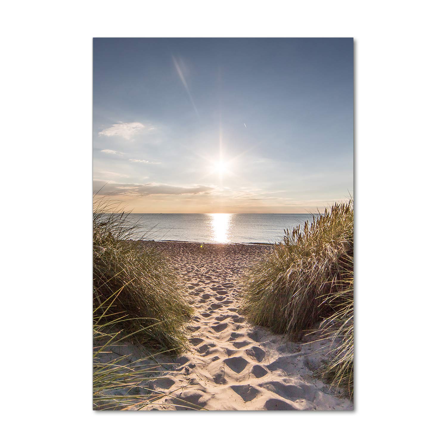 Déco mural derrière le plastique Tulup paysage beige de dunes pour salon zen