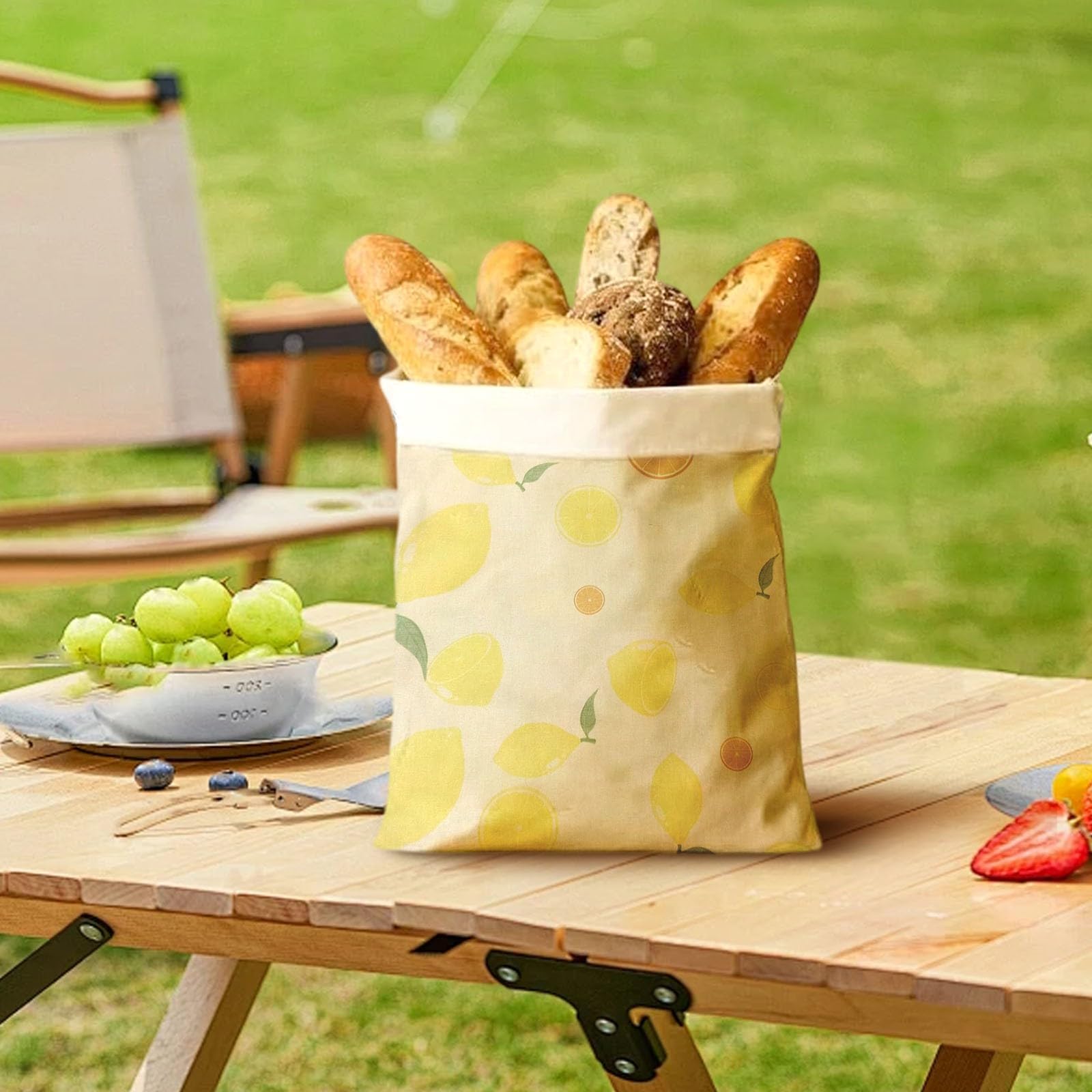 Aufbewahrungsbeutel aus Bienenwachs, wiederverwendbare Brotbeutel mit natürlichem Bienenwachsfutter, Schnallenverschluss, um selbstgemachtes Brot länger frisch zu halten, umweltfreundliche