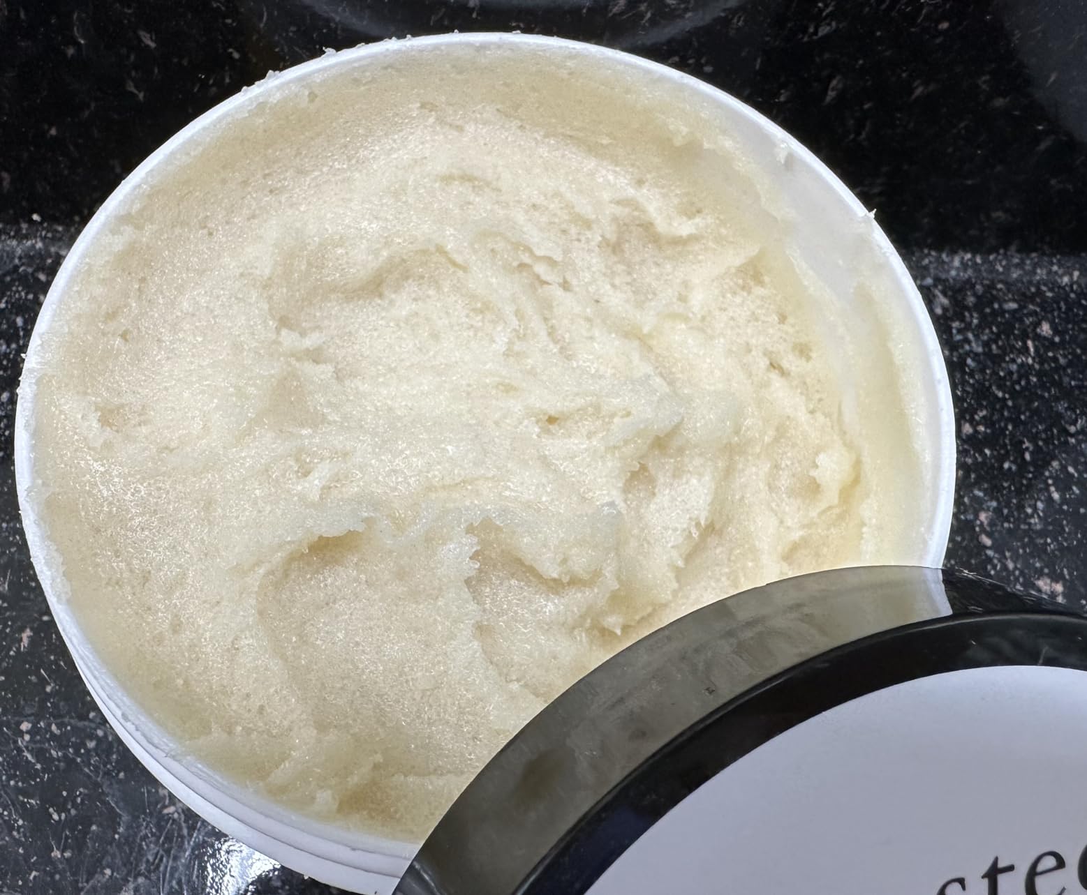Deep Steep Sugar Scrub, Vanilla Coconut, 8 oz – Exfoliating Body Scrub with Organic Coconut Oil, Shea Butter & Argan Oil – Vegan, Clean Beauty, Smooth, Soft & Nourished Skin