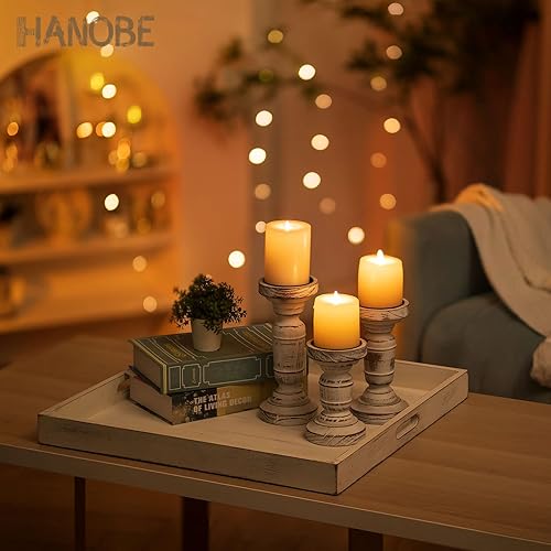 Miniatura 2 de Hanobe Bandeja otomana cuadrada grande bandejas decorativas extra grandes para servir