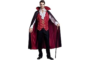Dracula Costume Men - Hauntingly Realistic Halloween Vampire Attire