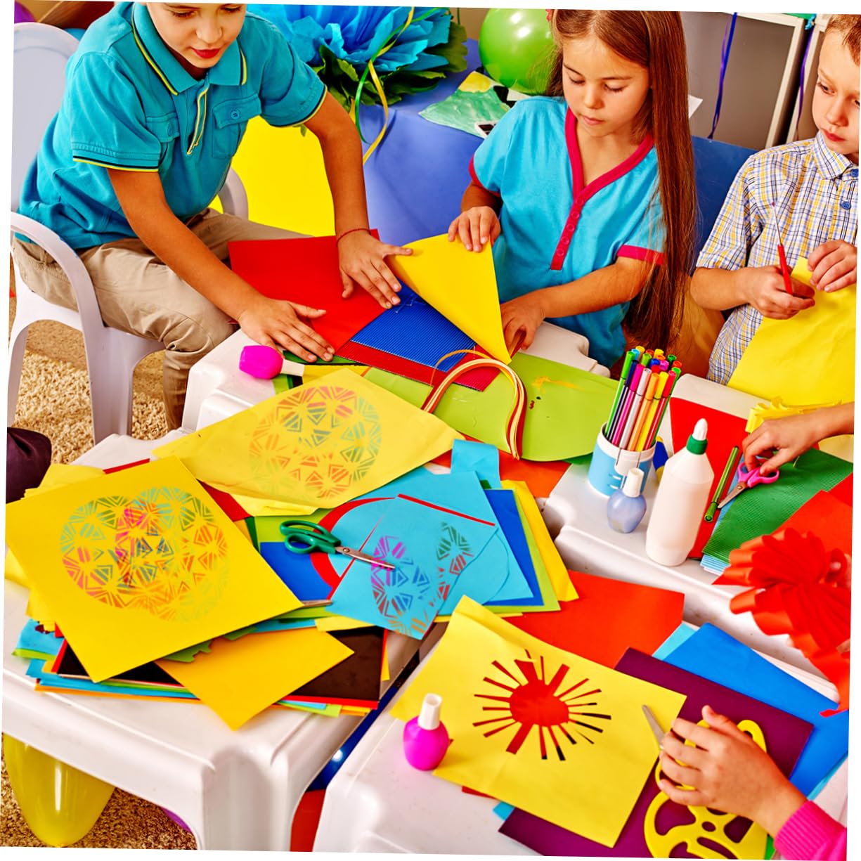 84 Piezas Plantilla de mandala recortada plantillas para manualidades plantilla de azulejo plantillas de mandalas plantillas de bricolaje carta modelo colocar herramienta