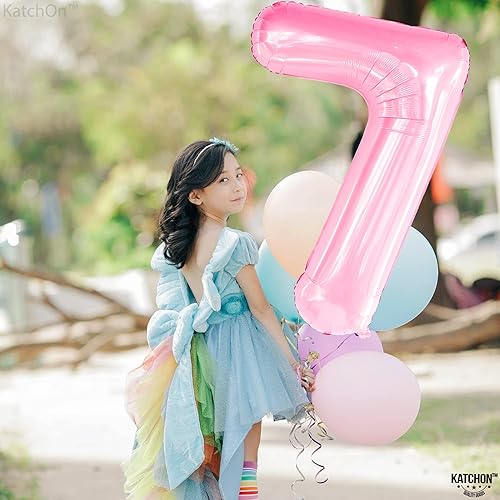 Miniatura 541 de KatchOn, Globo dorado gigante del número 8 de 40 pulgadas, globo dorado del número 8 para decoraciones de cumpleaños de 8 años para niñas