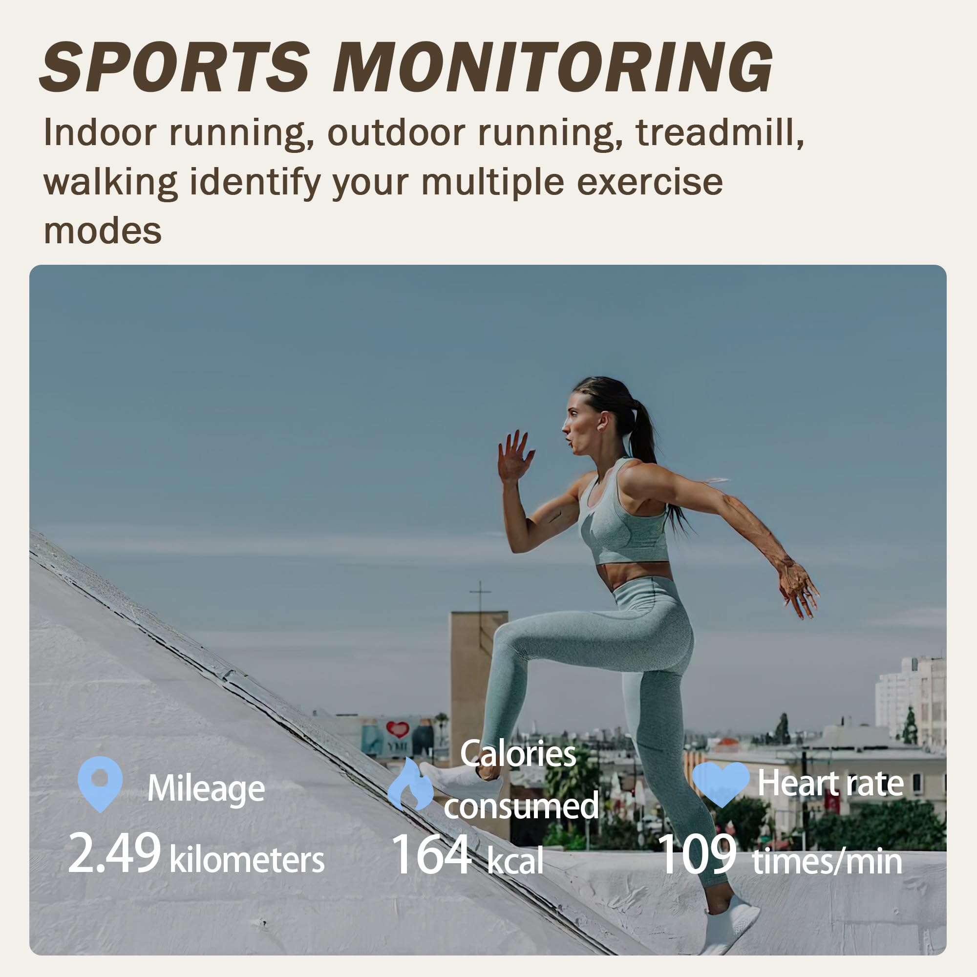 Smart Ring for Men Women Health Rings Heart Rate Sleep Monitor Step Counter Pedometer Sports Ring Fashion Fitness Tracker Ring with Charging Case Gold Rings