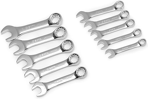 Miniatura 2 de SATA Juego de llaves rechonchas de 10 piezas de 12 puntos  Tamaños métricos de 0.394 in a 0.748 in  Carga fuera de esquina  ST08418G