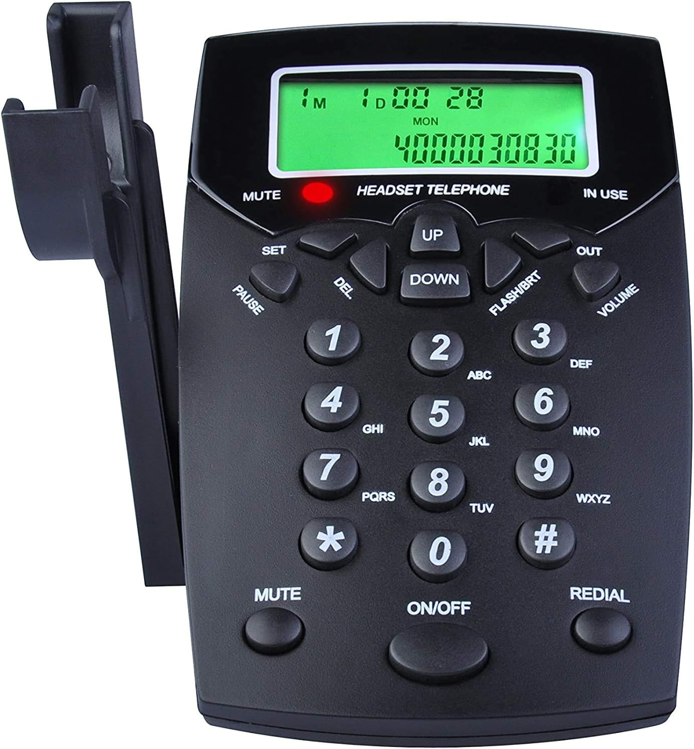 LK-P016B DialPad Telephone with Headset