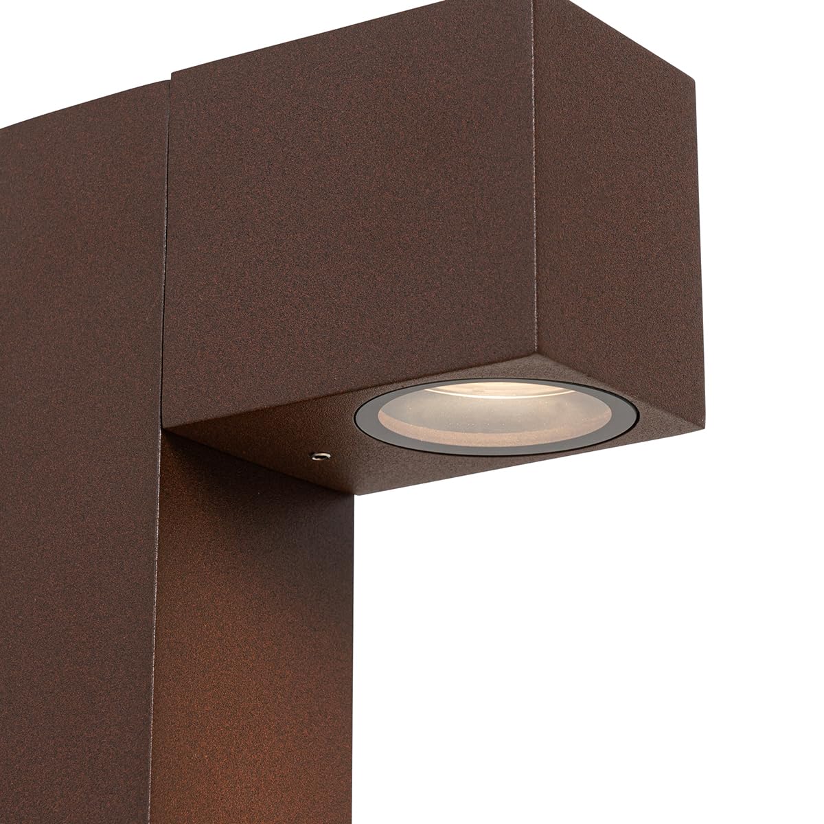 QAZQA baleno - Lampe sur pied extérieur Moderne - 1 lumière - L 153 mm - Brun rouille - Rustique,Moderne - Éclairage extérieur