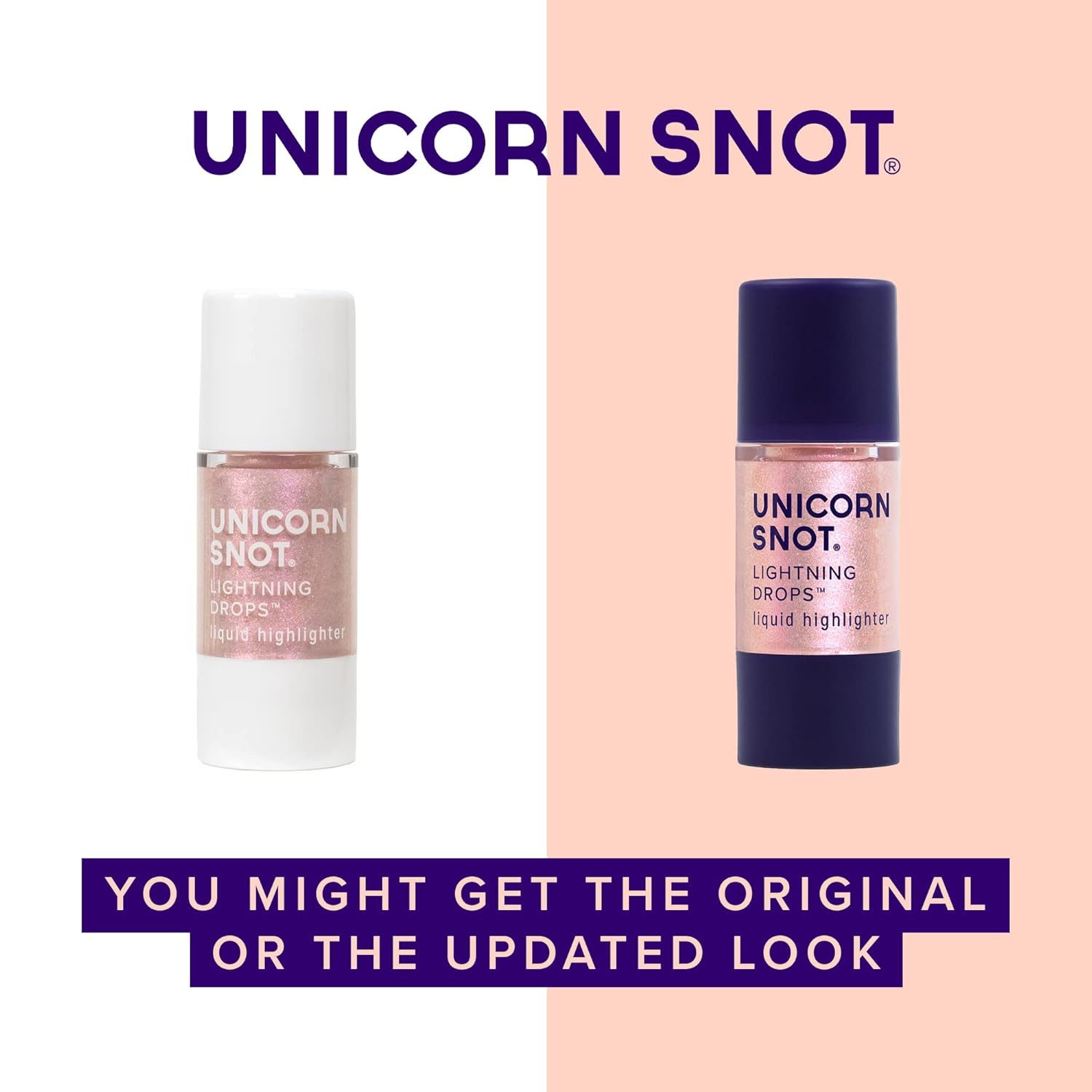 Unicorn Snot Lightning Drops - Liquid Highlighter & Bronzer Makeup - Face, Eyeshadow, Body Shimmer & Glitter - Cruelty Free (PIXIE) : Electronics