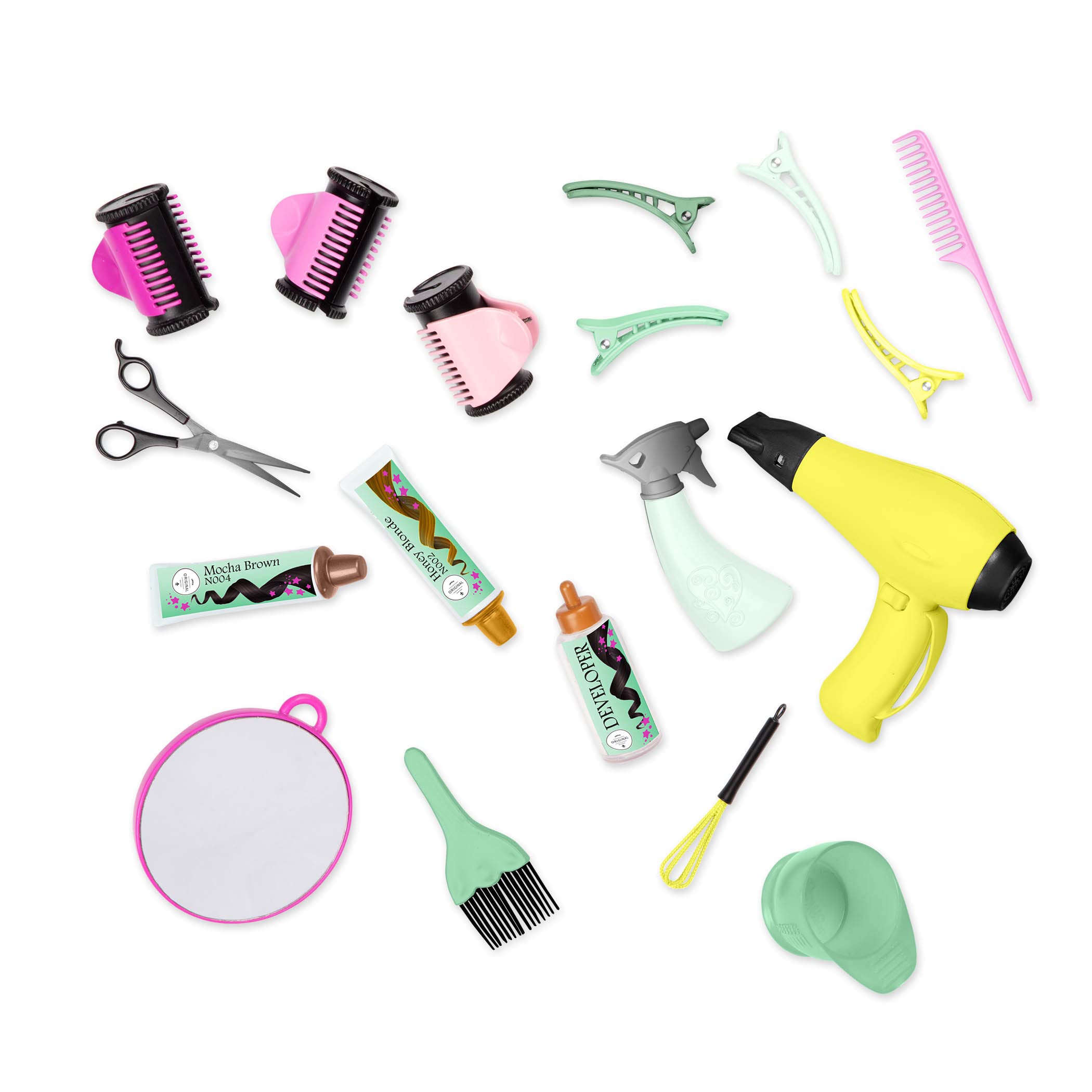 On Wheels Our Generation, Sitting Pretty Salon Chair, Hairstyling