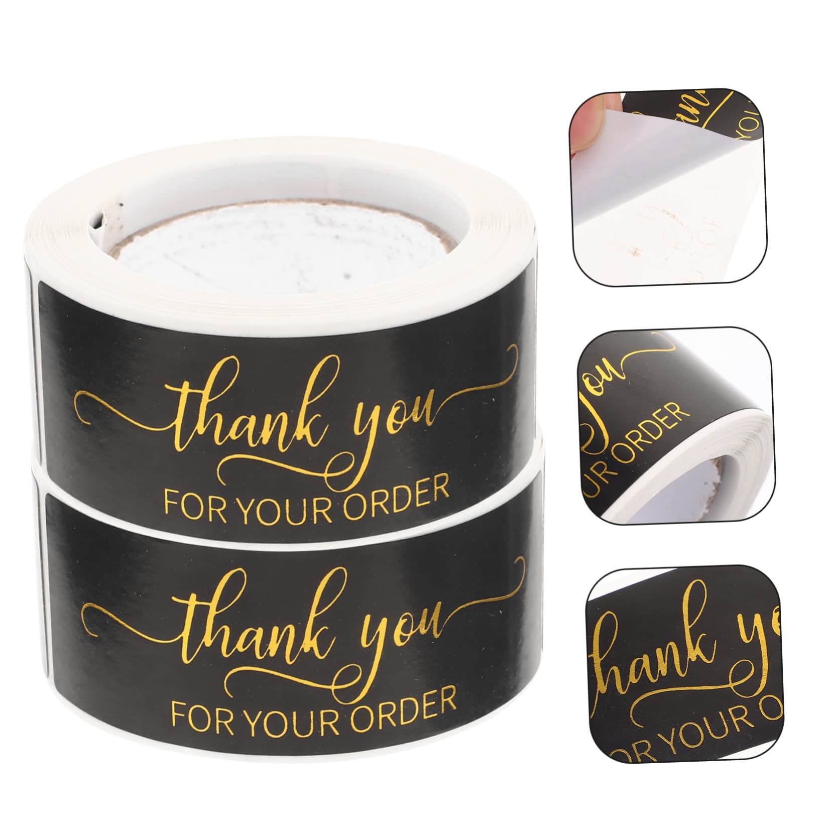 SHINEOFI 10rotoli Etichette Decorative Adesive Per Confezioni Stickers Per Buste e Decorazioni Per Per Compleanni e
