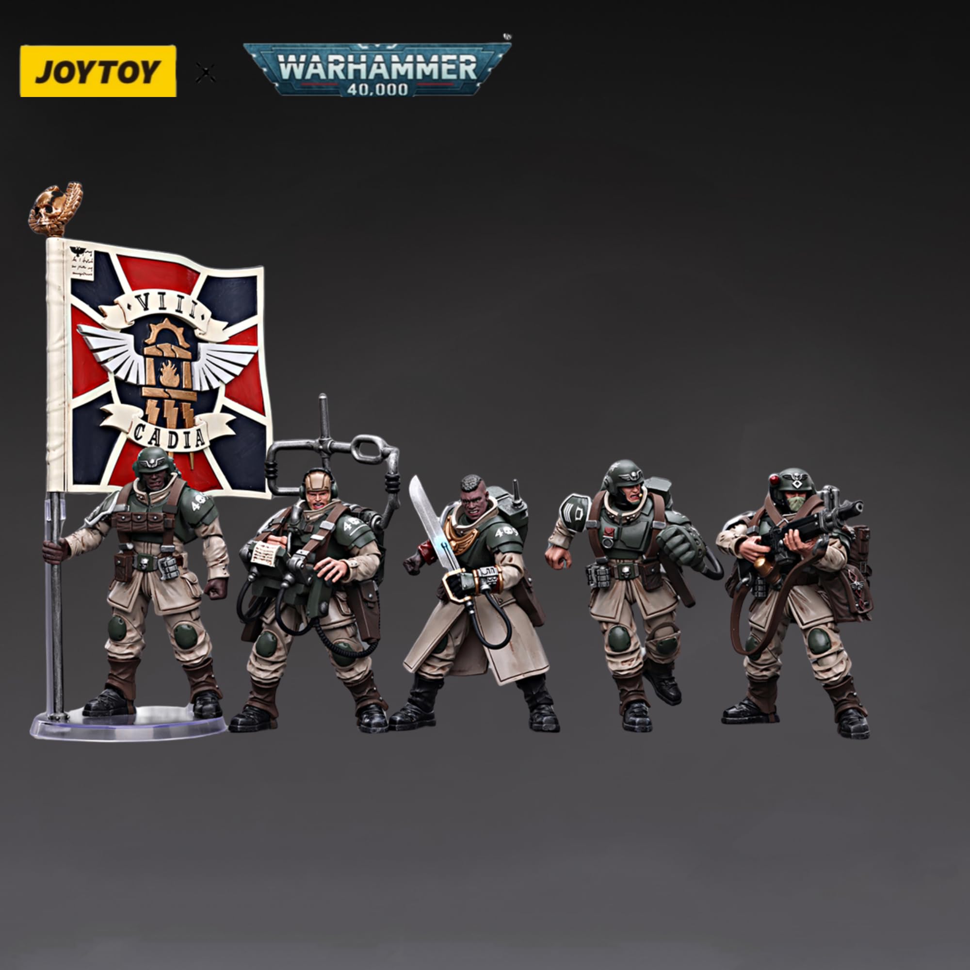 Buy JOYTOY 1/18 Warhammer 40,000 Action Figure Astra Militarum