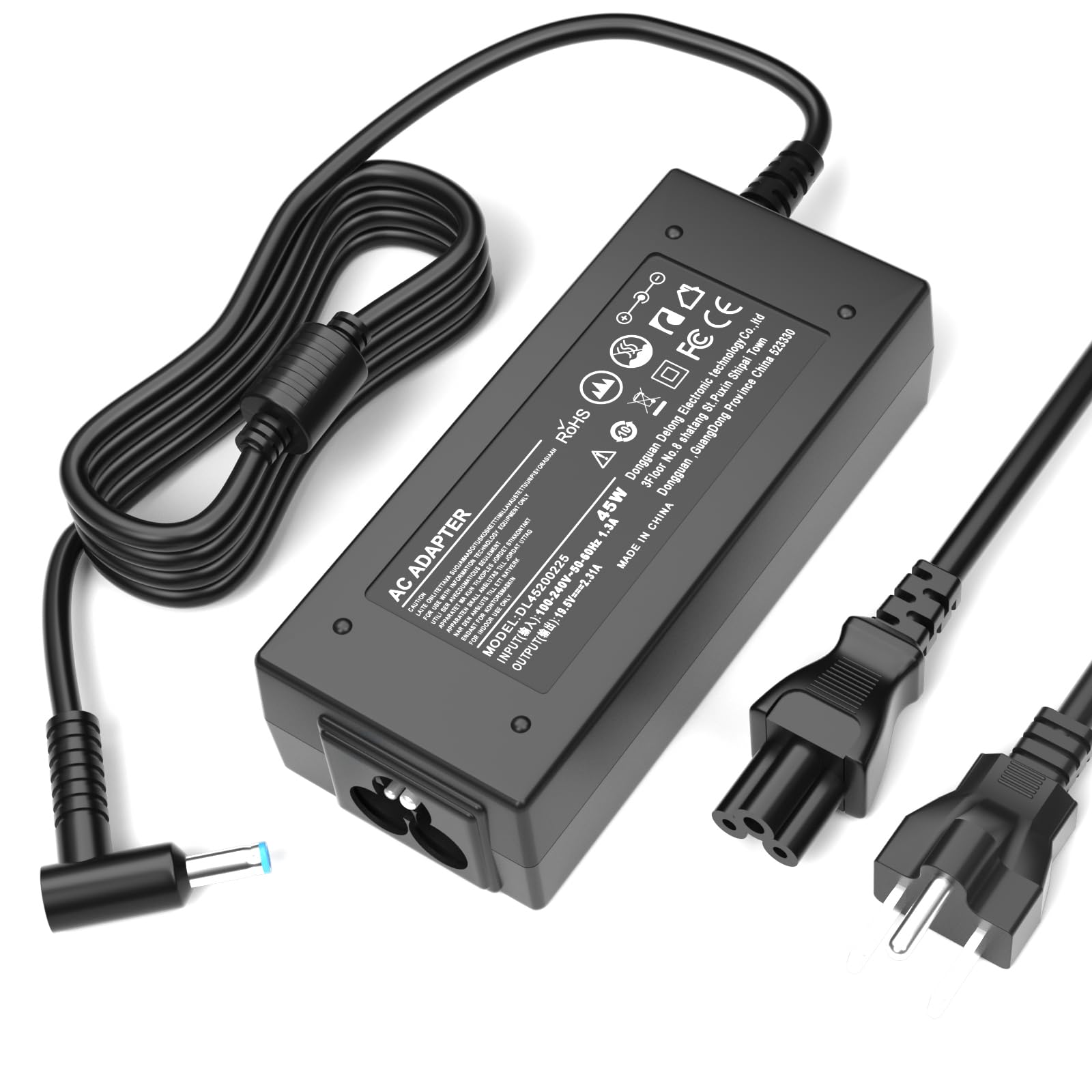 Amazon.com: Abcurd 45W Laptop Charger Compatible with Hp 14