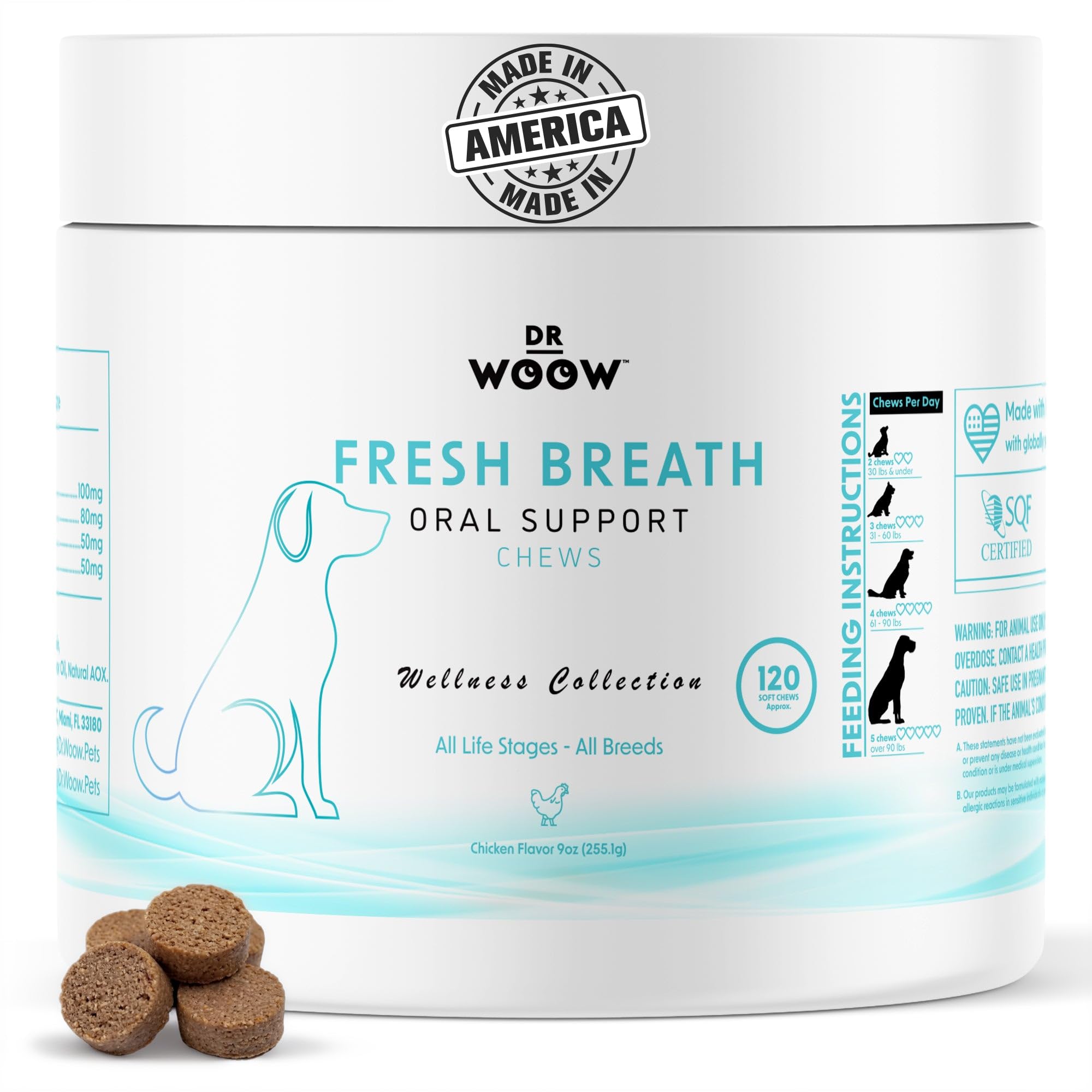 Dr. Woow Fresh Breath Dental Chews