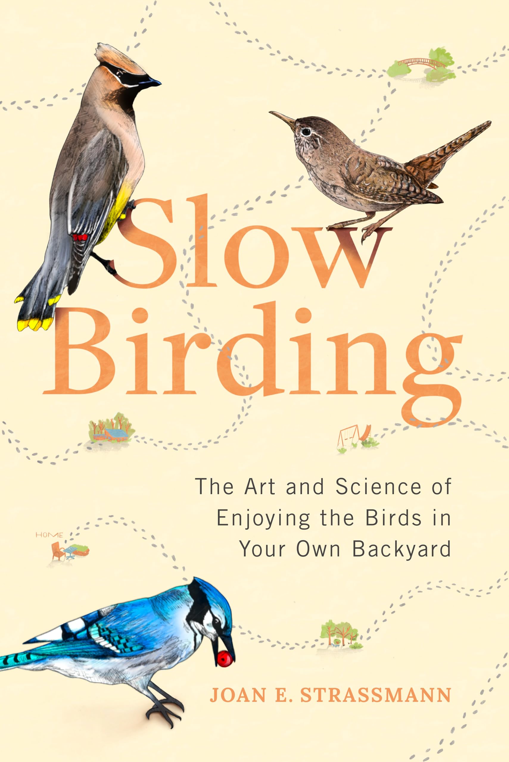 Slow Birding by Joan E.  Strassman (Hardback Book)